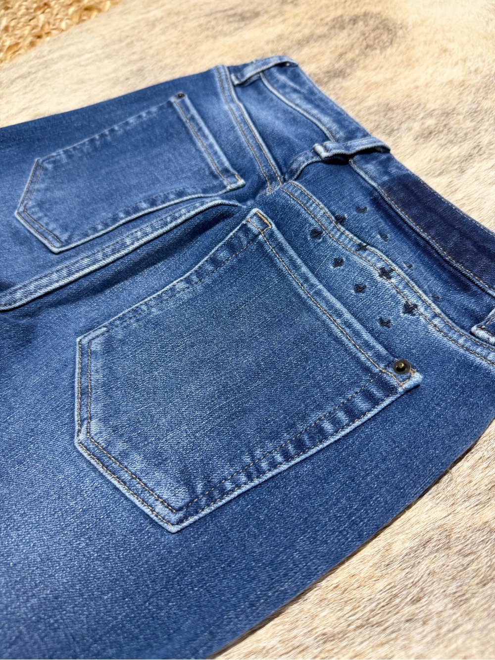 Ksubi Hi N Wasted Crop Jeans Sz 26 High Rise Cropped Skinny Medium Wash - Picture 12 of 15